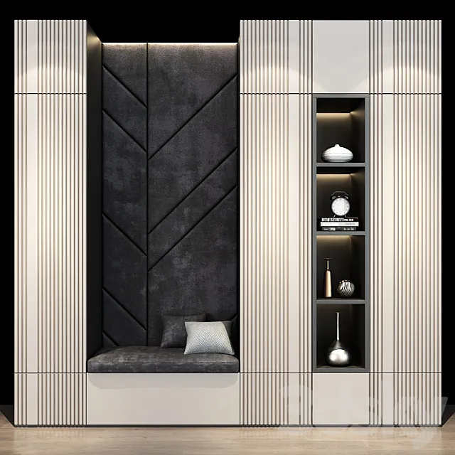 Furniture composition 171 3D Model Furniture composition 171 3D Model