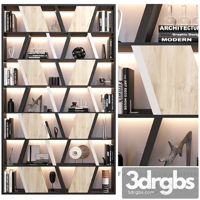 Furniture Composition 18 2 3D Model Download Furniture Composition 18 2 3D Model Download