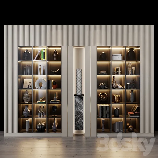 Furniture composition 19 3D Model Furniture composition 19 3D Model