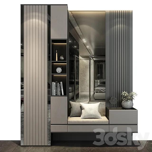 Furniture composition 190 3D Model Furniture composition 190 3D Model
