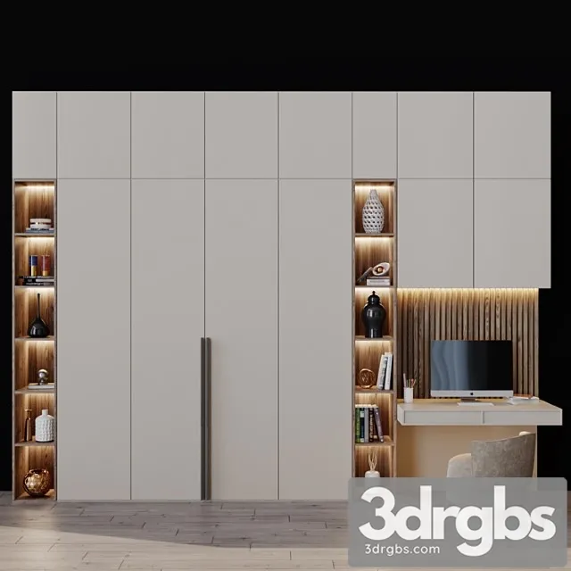 Furniture composition 2 2 3D Model Download