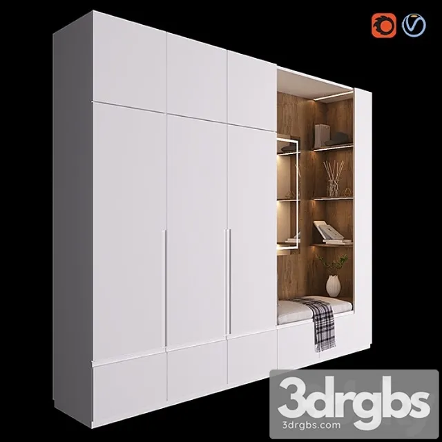 Furniture composition 2 2 3D Model Download