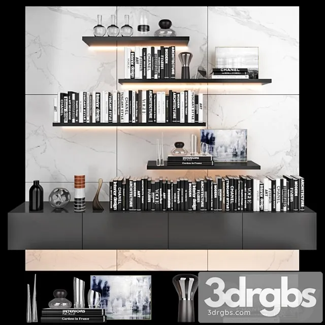 Furniture Composition 2 3 3D Model Download