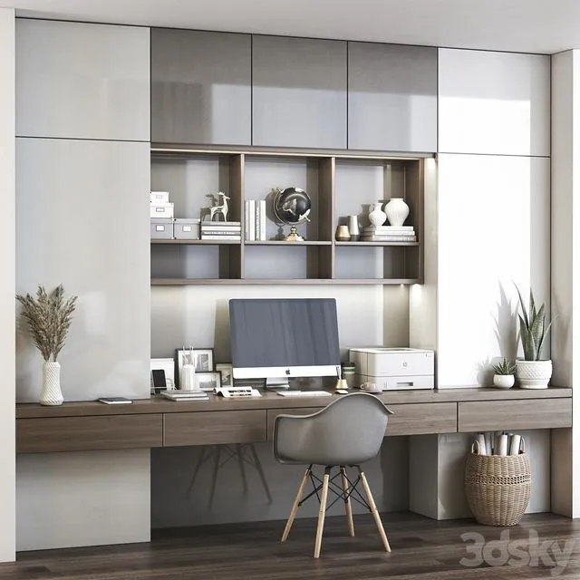 Furniture composition 2 3D Model