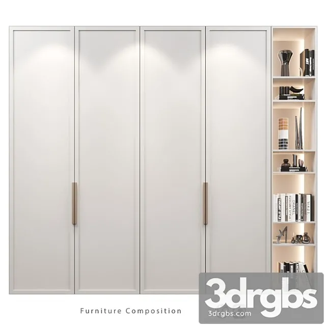 Furniture Composition 234 Shkaf 3D Model Download