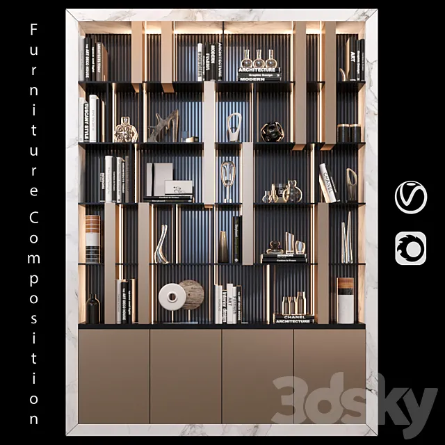 Furniture Composition | 24 3DModel