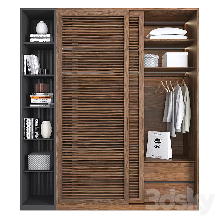 Furniture composition 30 3D Model Free Download