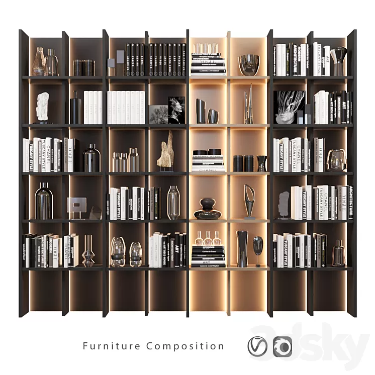 Furniture Composition | 38 3D Model Furniture Composition | 38 3D Model