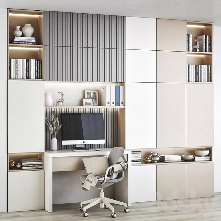 Furniture composition 3D Model