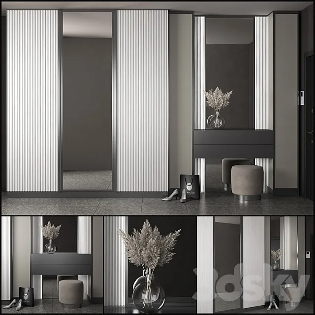 Furniture composition 40 3D Model Furniture composition 40 3D Model