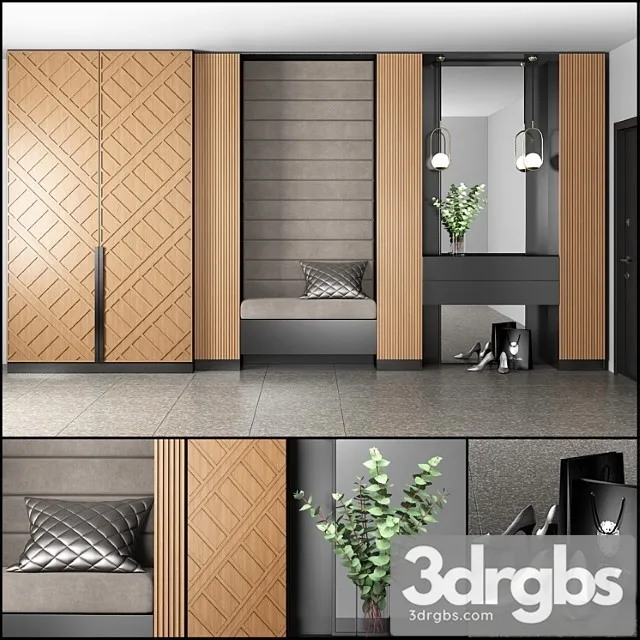 Furniture composition 41 2 3D Model Download