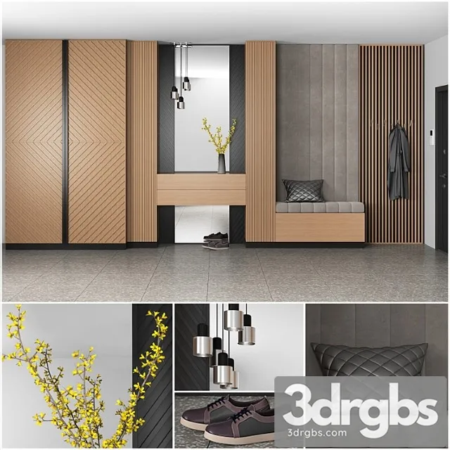 Furniture composition 42 2 3D Model Download