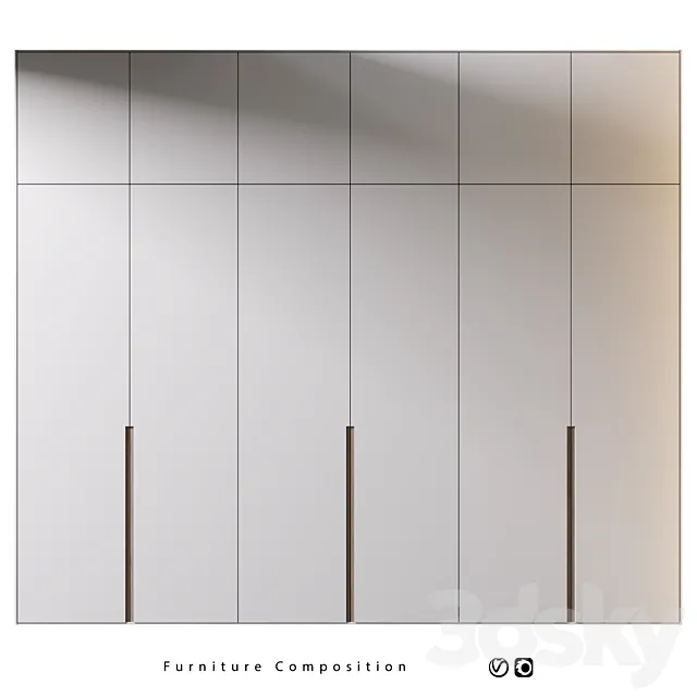 Furniture composition | 463 3D Model Furniture composition | 463 3D Model