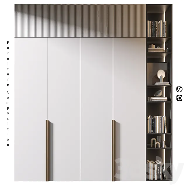 Furniture composition | 473 3D Model Furniture composition | 473 3D Model