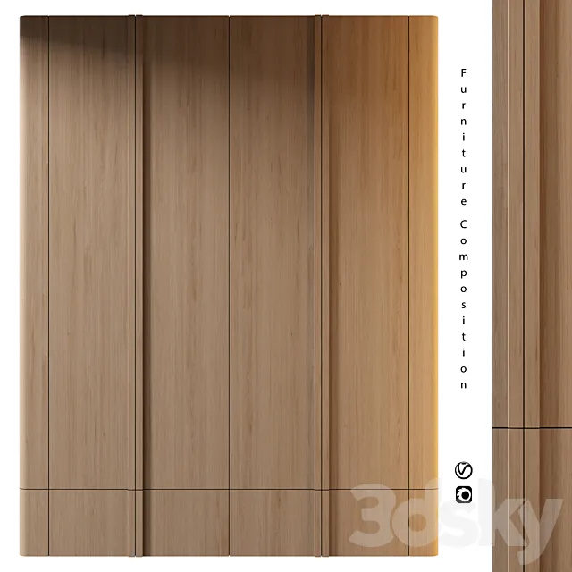 Furniture composition | 474 3D Model Furniture composition | 474 3D Model