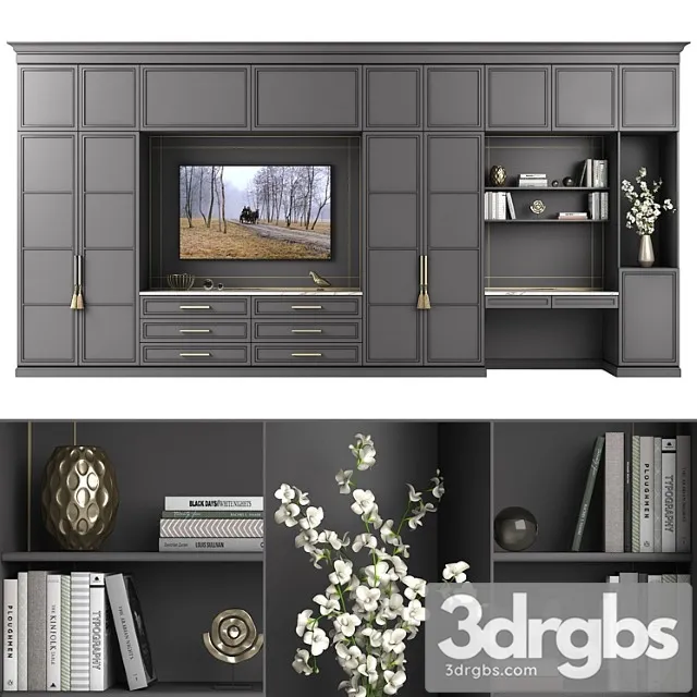 Furniture Composition 48 3D Model Download