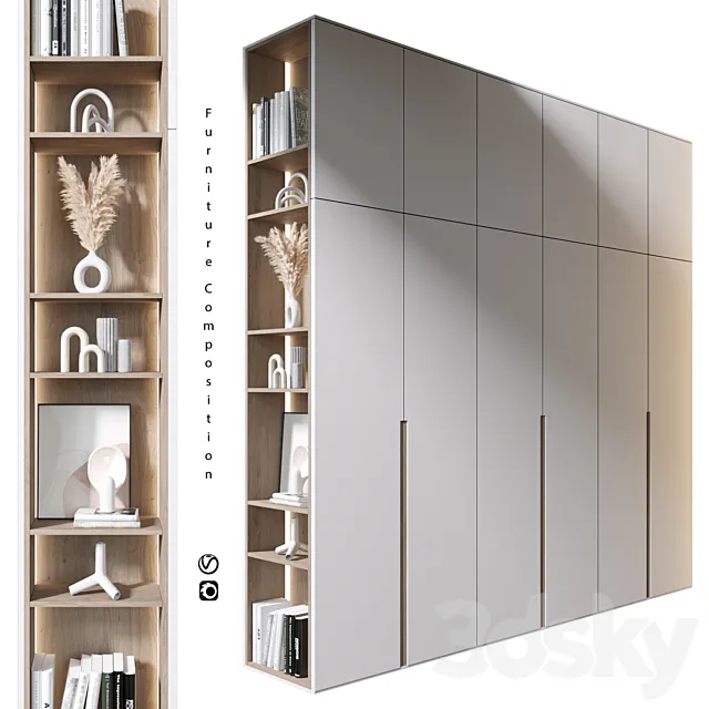 Furniture composition | 485 3D Model