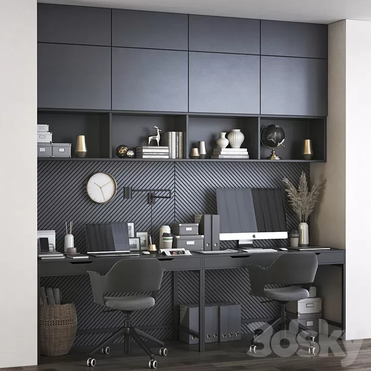 Furniture composition 5 3D Model Furniture composition 5 3D Model