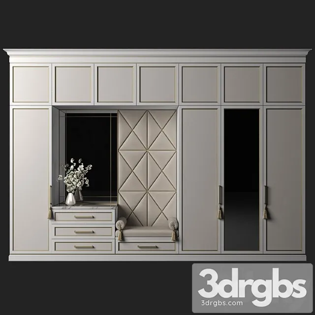 Furniture composition 50 2 3D Model Download