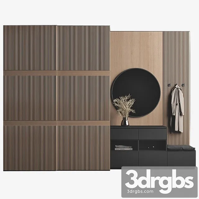 Furniture composition 52 2 3D Model Download