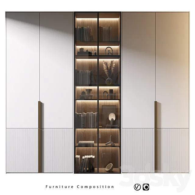 Furniture Composition | 526 3D Model
