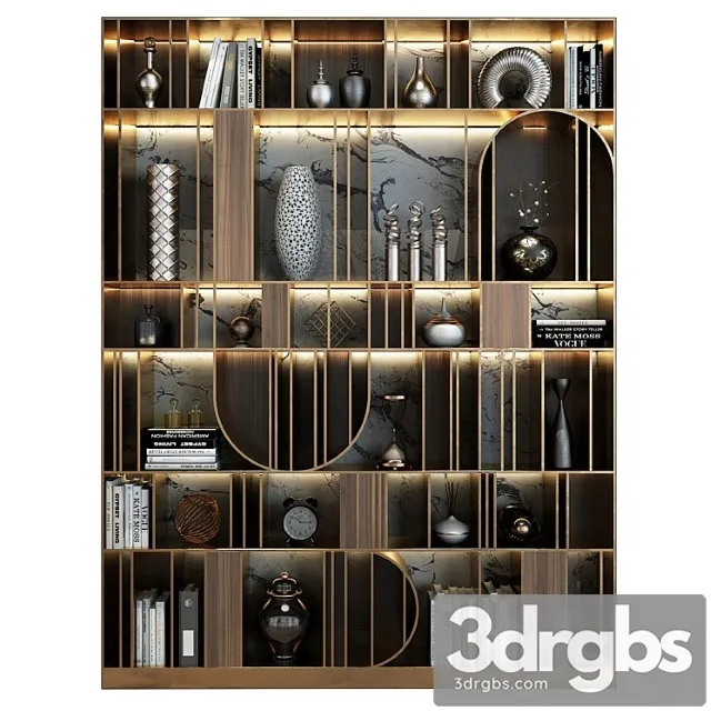 Furniture Composition 533 3D Model Download