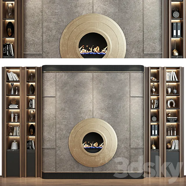 Furniture composition 562 3D Model Furniture composition 562 3D Model