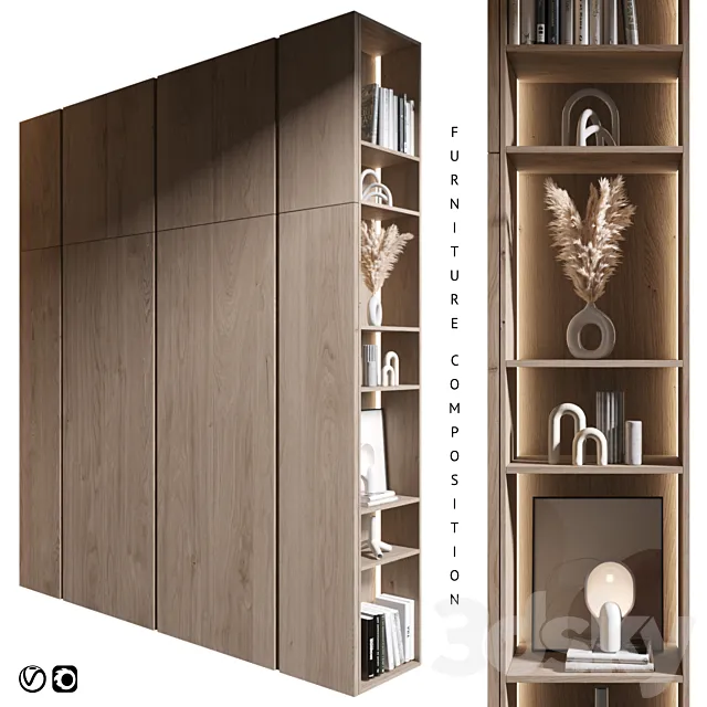 Furniture Composition | 576 3D Model