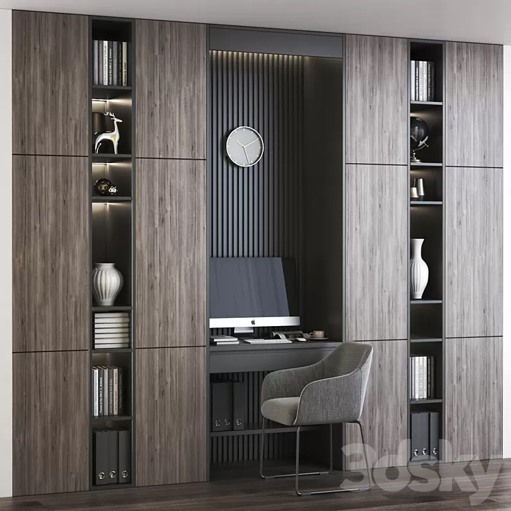 Furniture composition 6 3D Model Furniture composition 6 3D Model