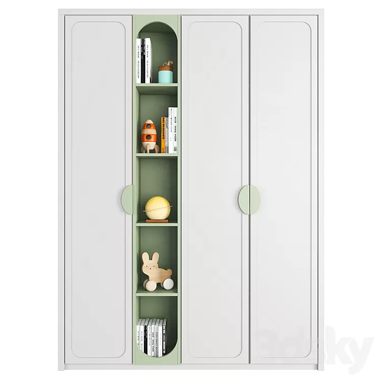 Furniture composition 62 3D Model Free Download Furniture composition 62 3D Model Free Download