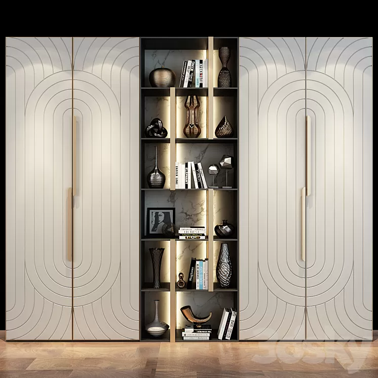 Furniture Composition | 63 3D Model Free Download