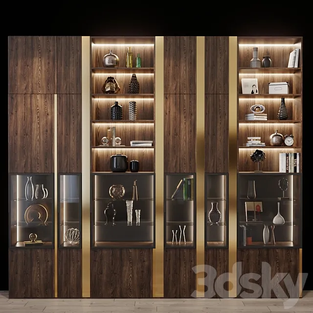 Furniture composition 7 3D Model