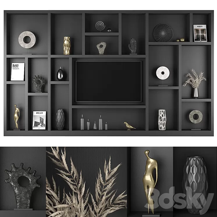 Furniture composition 71 3D Model Furniture composition 71 3D Model