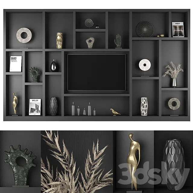 Furniture composition 71 3DModel Furniture composition 71 3DModel