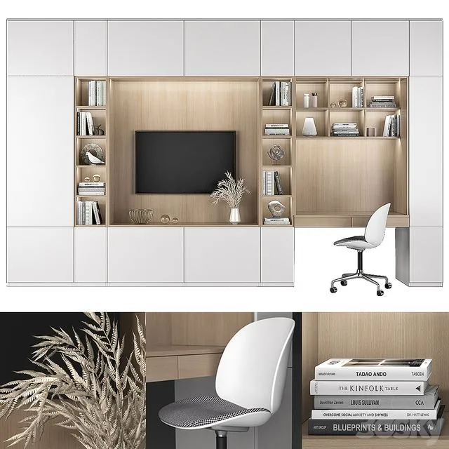 Furniture composition 72 3D Model