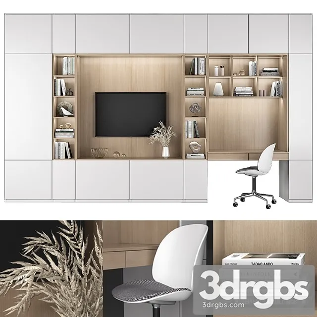 Furniture composition 72 3D Model Download