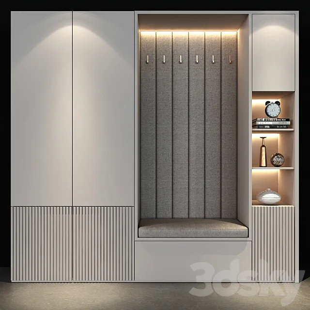 Furniture composition 74 3D Model Furniture composition 74 3D Model