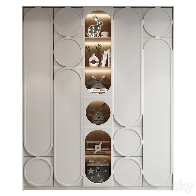 Furniture composition 751 3D Model Furniture composition 751 3D Model