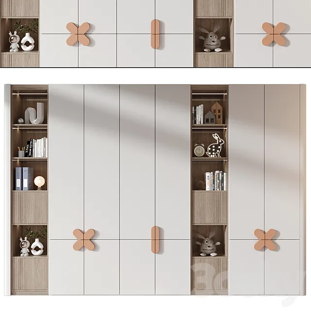 Furniture composition 759 3D Model Furniture composition 759 3D Model