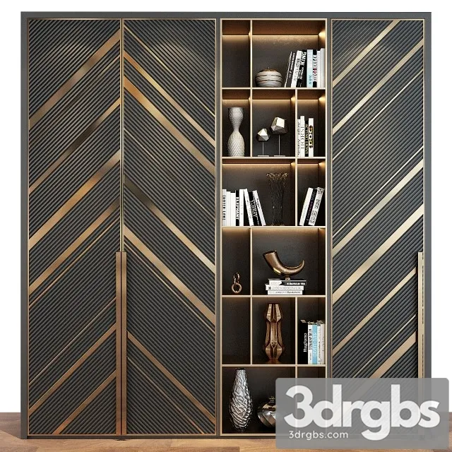 Furniture Composition 76 3D Model Download