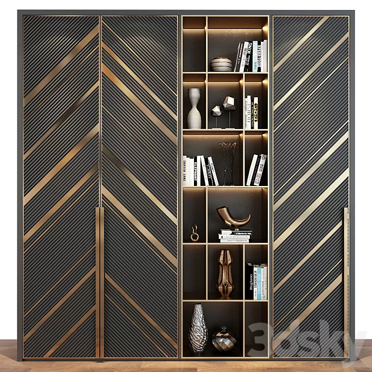 Furniture Composition | 76 3D Model Free Download