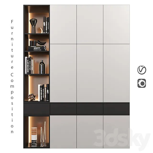 Furniture Composition | 77 3D Model