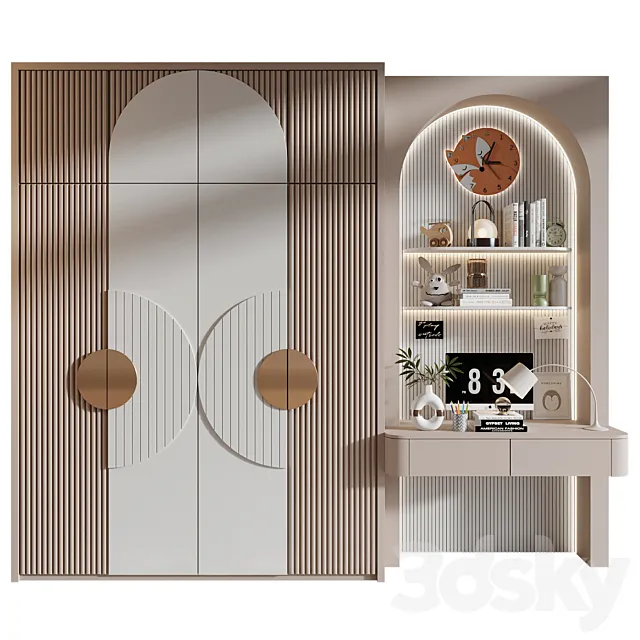 Furniture composition 770 3D Model Furniture composition 770 3D Model