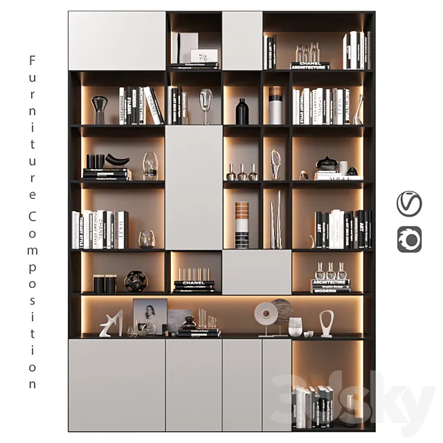 Furniture Composition | 78 3D Model