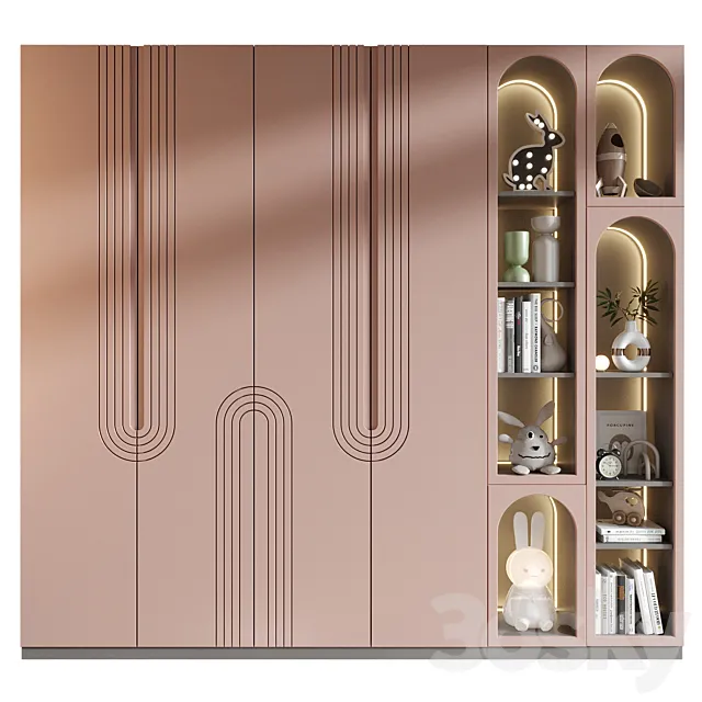 Furniture composition 781 3D Model Furniture composition 781 3D Model