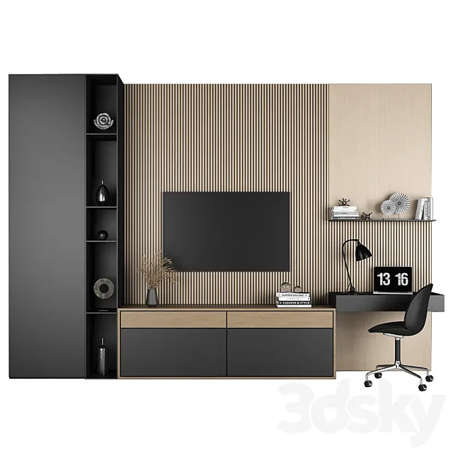 Furniture composition 79 3D Model Furniture composition 79 3D Model