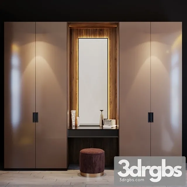 Furniture composition 8 2 3D Model Download