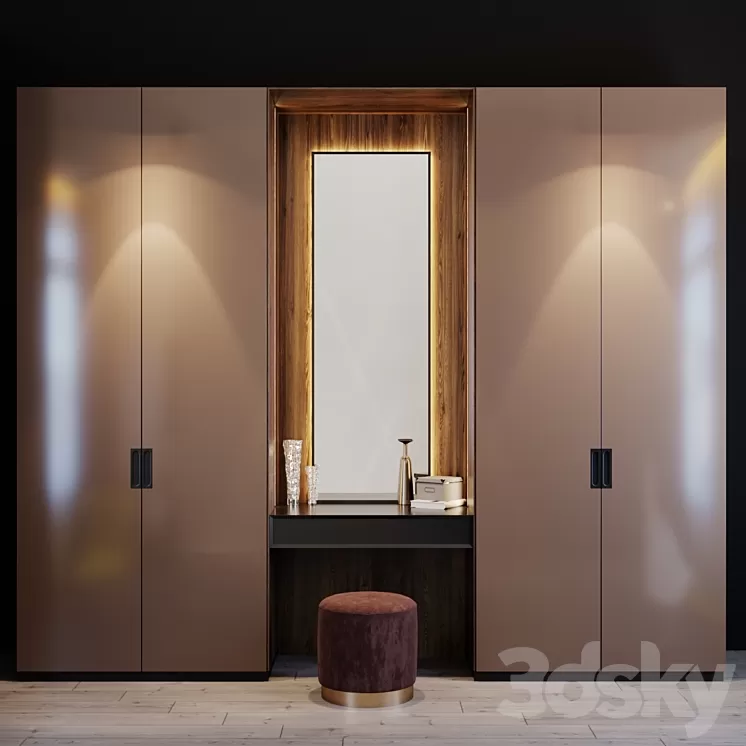 Furniture composition 8 3D Model Furniture composition 8 3D Model