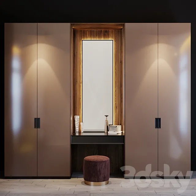 Furniture composition 8 3DModel