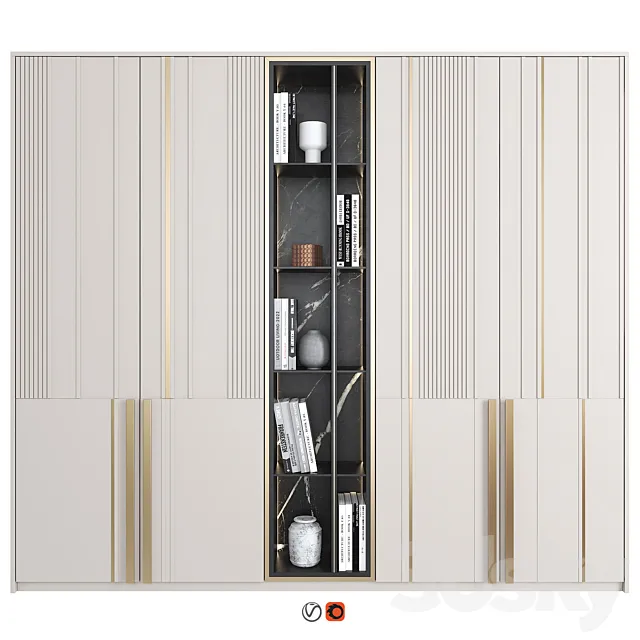 Furniture composition 81 3D Model Furniture composition 81 3D Model